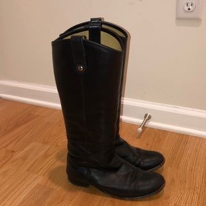 Tall black Frye boots